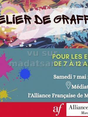 Atelier de graffiti AF - Morondava