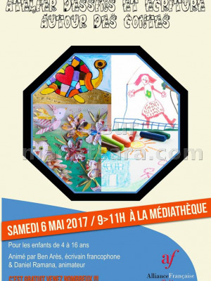 Atelier dessins et ecriture autour des contes - AF - Alliance Française de Toliara‍