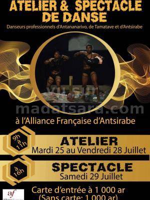 Atelier et spectacle de danse AF - Alliance Française d'Antsirabe