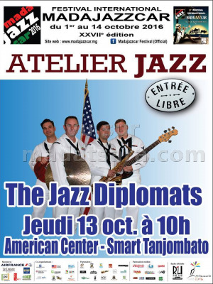Atelier Jazz avec The Jazz Diplomats - American Center‍ Galerie Smart Tanjombato‍