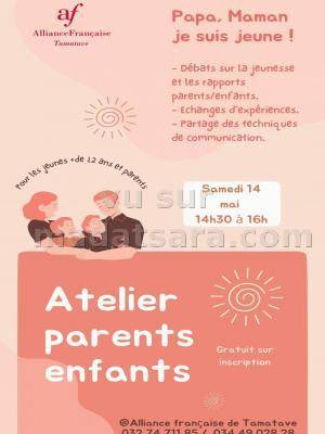 Atelier parents enfants - AF - Alliance Française Toamasina