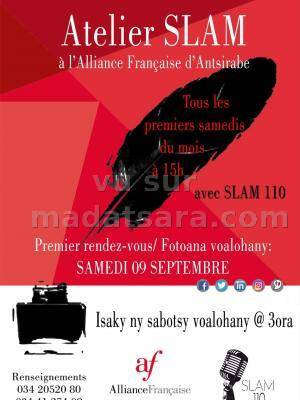 Atelier Slam AF - Alliance Française d'Antsirabe