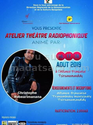 Atelier théâtre radiophonique - AF Tsiroanomandidy