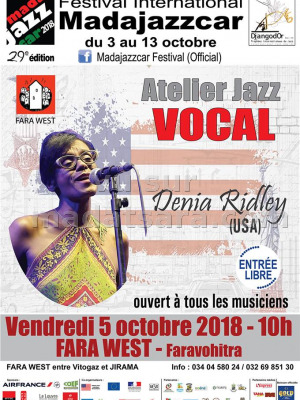 Atelier vocal avec Denia Ridley - Fara West Faravohitra‍