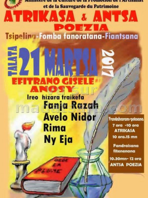 Atrikasa & Antsa poezia - Bibliothèque Nationale Anosy‍