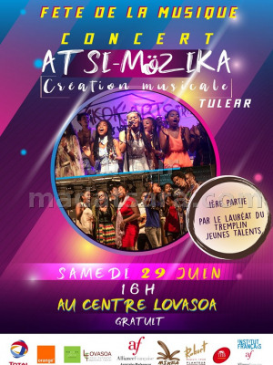 Atsi-Mozika‍ - Fête de la musique - Lovasoa CCC‍