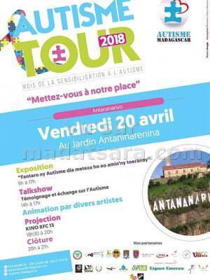 Autisme tour 2018 Jardin Antaninarenina
