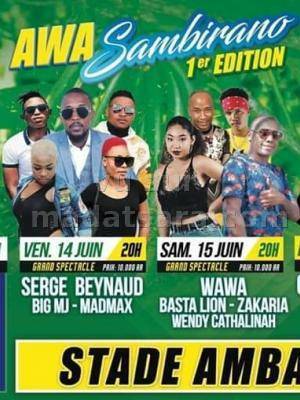 Awa sambirano 1ere édition Stade Municipal Ambanja