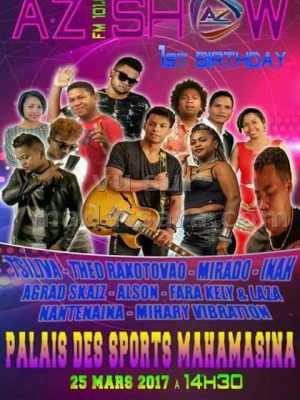 AZ Show FM 1018 - 1st birthday - Palais des Sports Mahamasina‍
