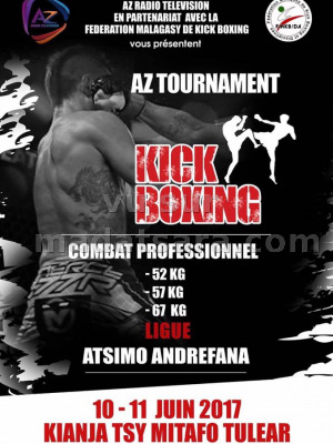 Az tournament Kick boxing - Gymnase Toliara‍