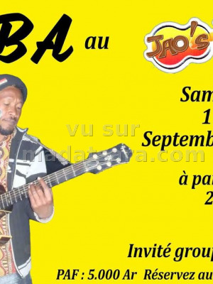 Baba en concert au Jao's Pub