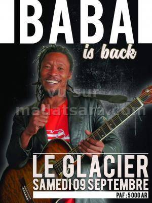 Baba en concert Le Glacier Analakely