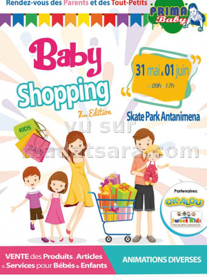 Baby shopping 7ème édition - Skate Park Ankaditapaka‍