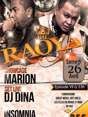 Bal Raoya en Showcase Marion - Set Live DJ Dina à l'Insomnia Bretigny sur Orge