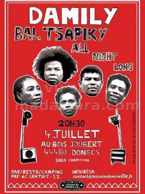 Bal tsapiky All night long avec Damily au bois Joubert