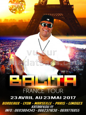 Balita‍ france tour Bordeaux, Lyon, Marseille, Paris et Limoges