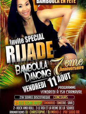 Bamboula dancing avec Rijade 7è anniversaire