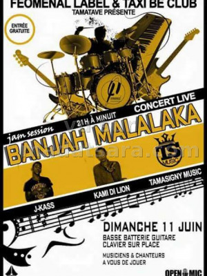 Banjah malalaka avec Kass‍  , Kami Di Lion, Tamasigny Music - Taxi Be Club Toamasina‍