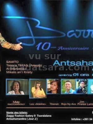 Barry's 10e anniversaire Antsahamanitra