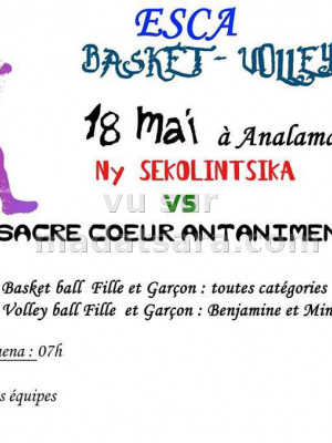 Basket-Volley - ESCA Antanimena (Tokotanibe)‍