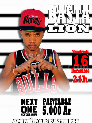 Basta Lion‍ en show case au Next One Andapa‍