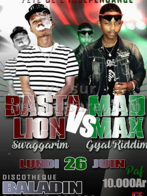 Basta Lion‍ en show case Baladin Sambava‍