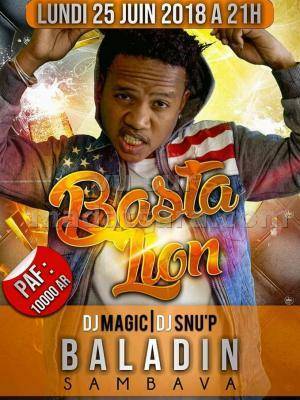 Basta Lion en show case Baladin Sambava