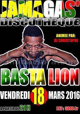 Basta Lion en showcase au Jamagas Discothèque