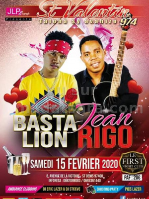 Basta Lion‍ Jean rigo‍ - First Night Club Saint-Denis‍