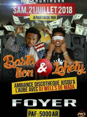 Basta Lion & Lahety en show case Foyer St Felix Befandriana Avaratra