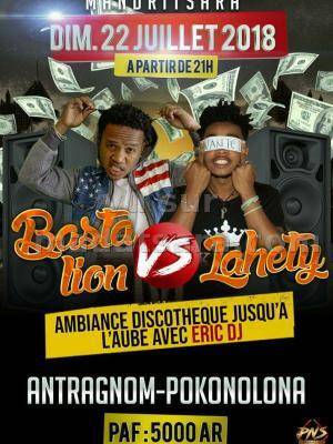 Basta Lion & Lahety en show case Tranompokonolona Mandritsara