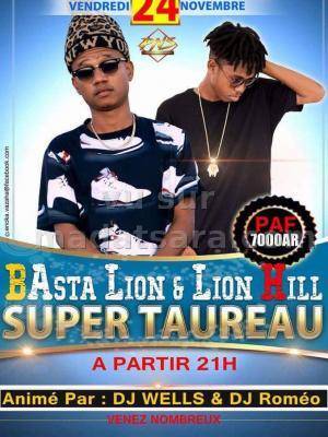 Basta Lion & Lion Hill en show case Club Super Taureau Antsohihy