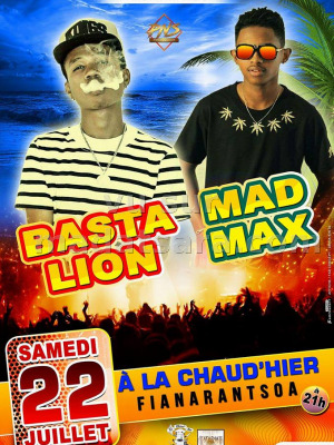 Basta Lion‍ & Madmax‍ en show case La Chaud'Hier‍
