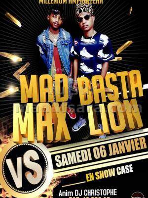 Basta Lion & Madmax en show case Millenium Discothèque Ampanefena
