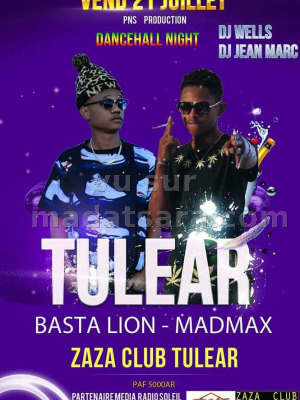 Basta Lion‍ & Madmax‍ en show case Zaza Club Tuléar Madagasikara‍