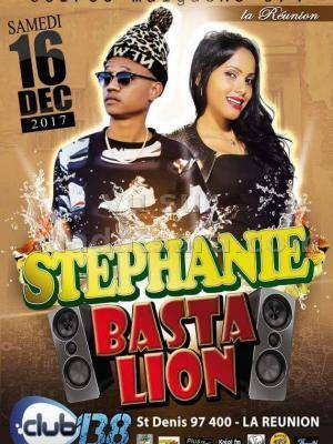 Basta Lion & Stéphanie en show case Club 138 - La Réunion