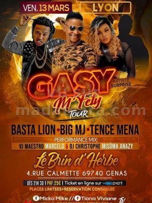 Basta Lion, Tence Mena, Big MJ Restaurant Le Brin d'Herbe