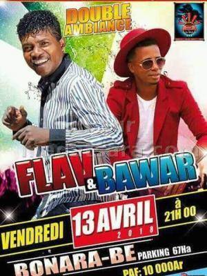 Bawar & Flav Rotsaka en show case Bonara-Be 67ha
