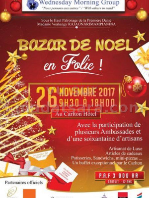 Bazar de Noël en folie - Carlton Madagascar‍
