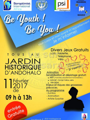 Be youth ! be you - Jardin d'Andohalo‍
