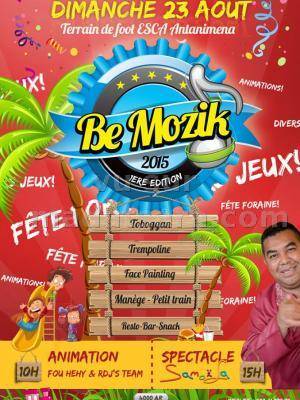 Be mozik! 2015 au terrain de foot ESCA Antanimena