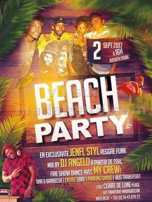 Beach party Claire De Lune Plage Toamasina