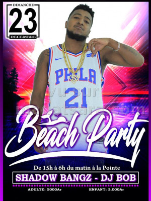 Beach party - Shadow‍ - Pointe Sud De Sainte-Marie‍