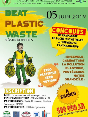 Beat plastic waste 2ème édition -