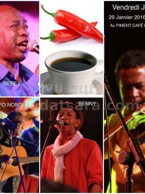 Bebey, Sefo Nonoh, Sammy, Benny - Vendredi joli au Piment Café