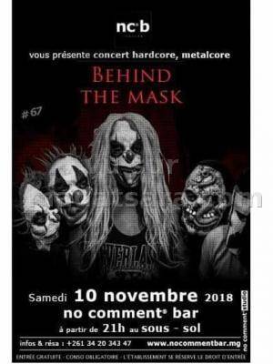 Behind The Mask en concert No Comment Bar Isoraka