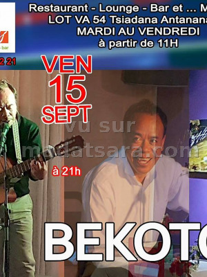 Bekoto‍ en concert au TRASS Tsiadana‍