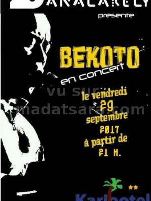 Bekoto‍ en concert Karibotel Twenty Six 26‍