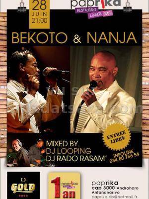 Mixed by DJ Looping - Dj Rado Rasam'
Quelques vidéos de 
Nanja
[videos artiste=nanja]
Bekoto
[