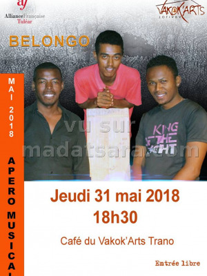 Belongo‍ en concert Vakok'Arts Trano Toliary‍